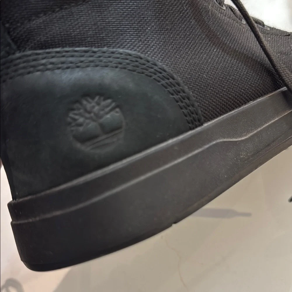 Black Timberland Chukka Boots with Suede Finish - Picture 4 of 8